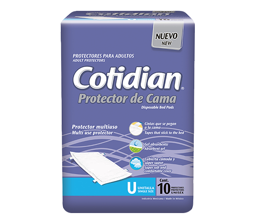 COTIDIAN PROTECTOR DE CAMA X 8 UND – Botica MEDFARMA